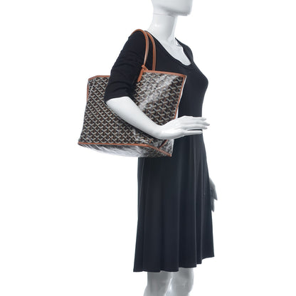 Goyard Goyardine Reversible Anjou PM Black Gold 2 of 13