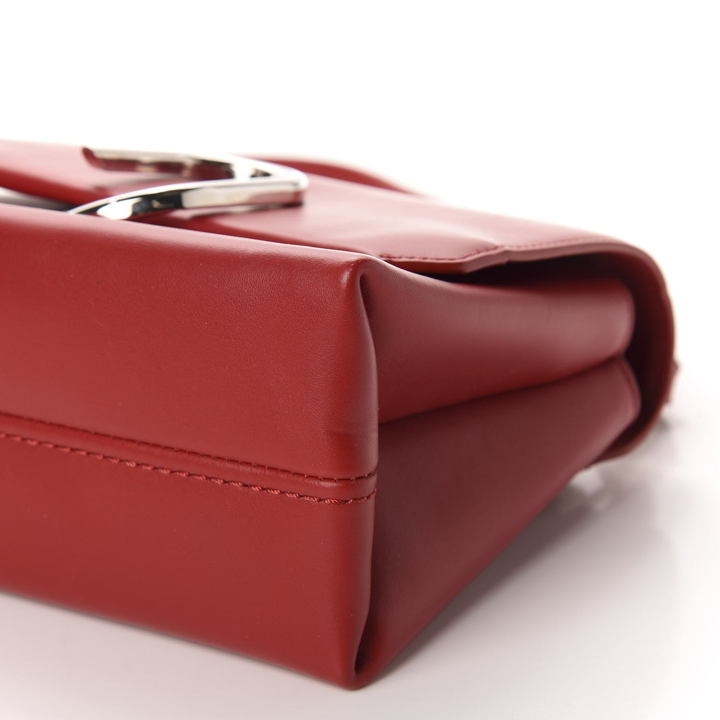 3.1 Smooth Calfskin Mini Alix Top Handle Satchel Scarlet