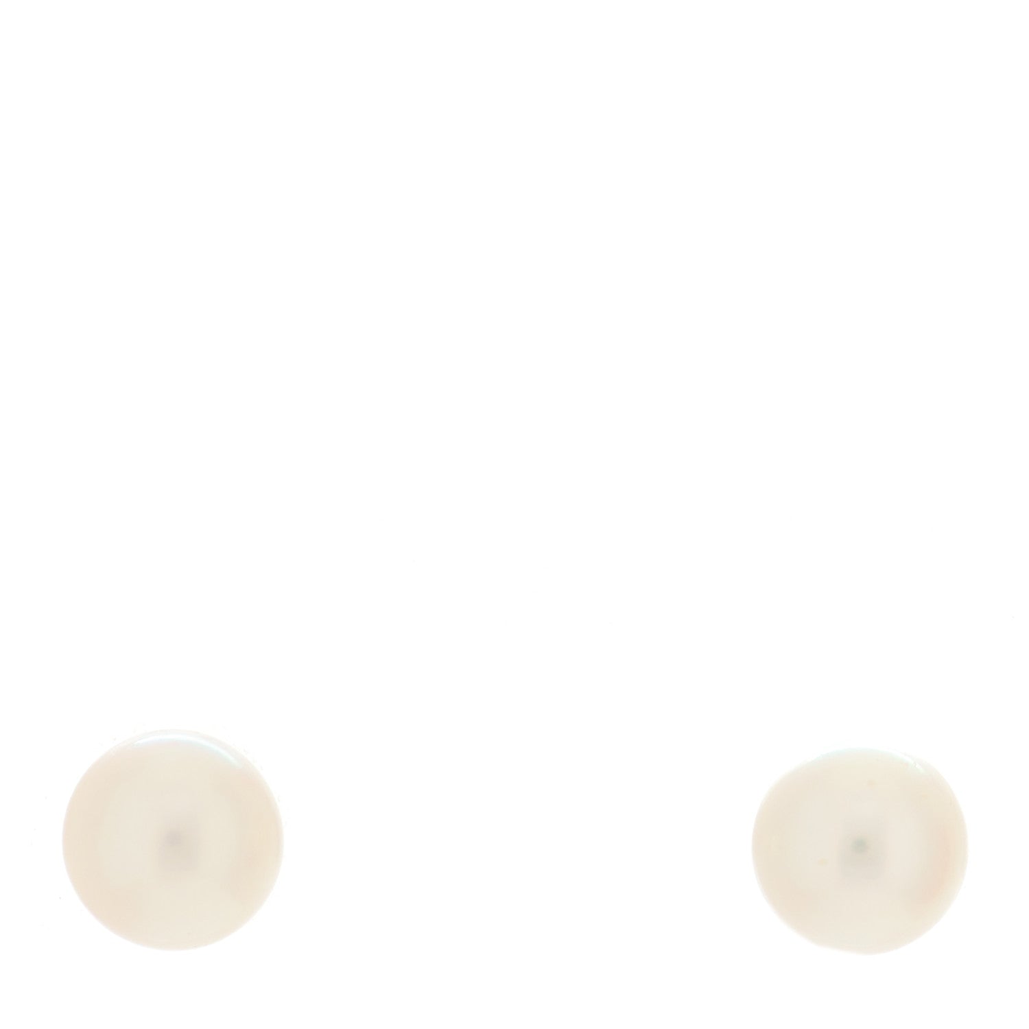 Mikimoto 18K Yellow Gold Akoya Pearl 6.5-7mm Stud Earrings 1 of 4