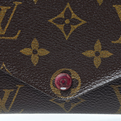 Louis Vuitton Monogram Josephine Wallet Fuchsia 13 of 20