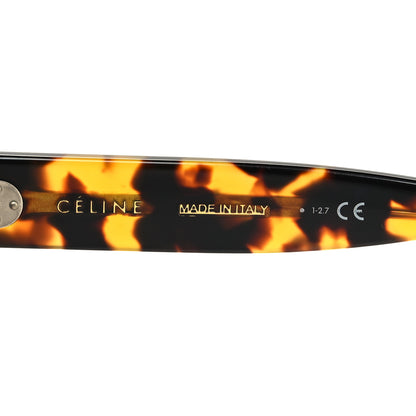 Celine Acetate Aviator Sunglasses CL 40001I Havana 5 of 8