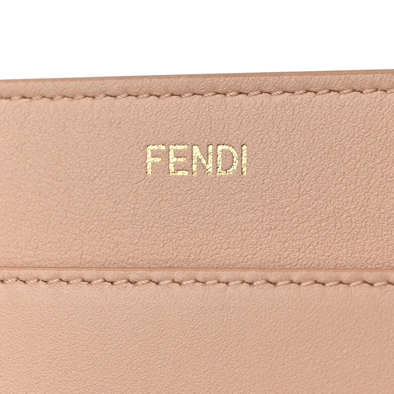 Fendi Vitello Seta Shiny Nappa Medium Peekaboo I SEE U Satchel Ghiaia Light Rose 7 of 13