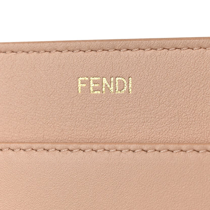 Fendi Vitello Seta Shiny Nappa Medium Peekaboo I SEE U Satchel Ghiaia Light Rose 7 of 13