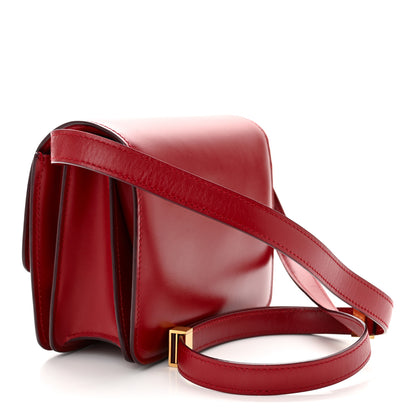 Celine Smooth Calfskin Small Classic Box Flap Bag Red 3 of 10
