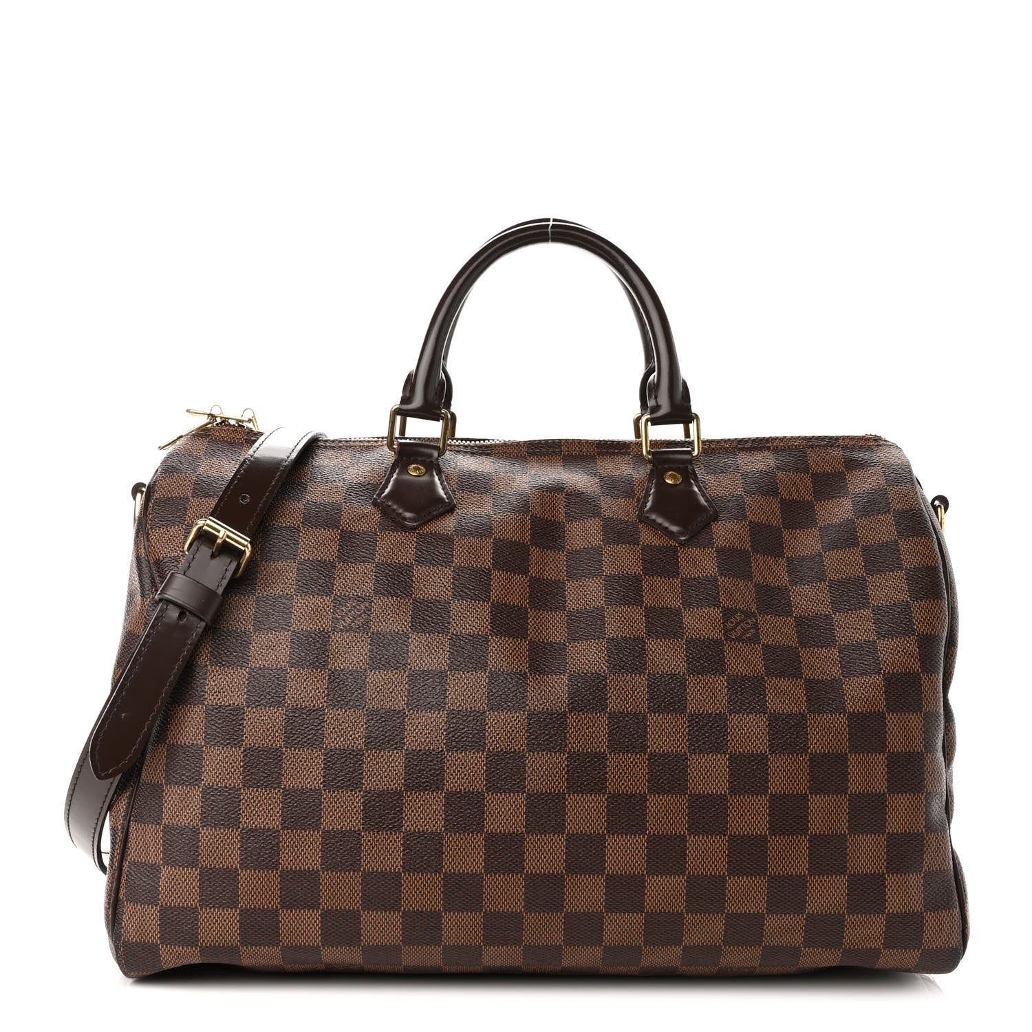 Louis Vuitton Damier Ebene Speedy Bandouliere 35 1 of 17