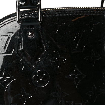 Louis Vuitton Vernis Alma BB Noir Magnetique 18 of 18