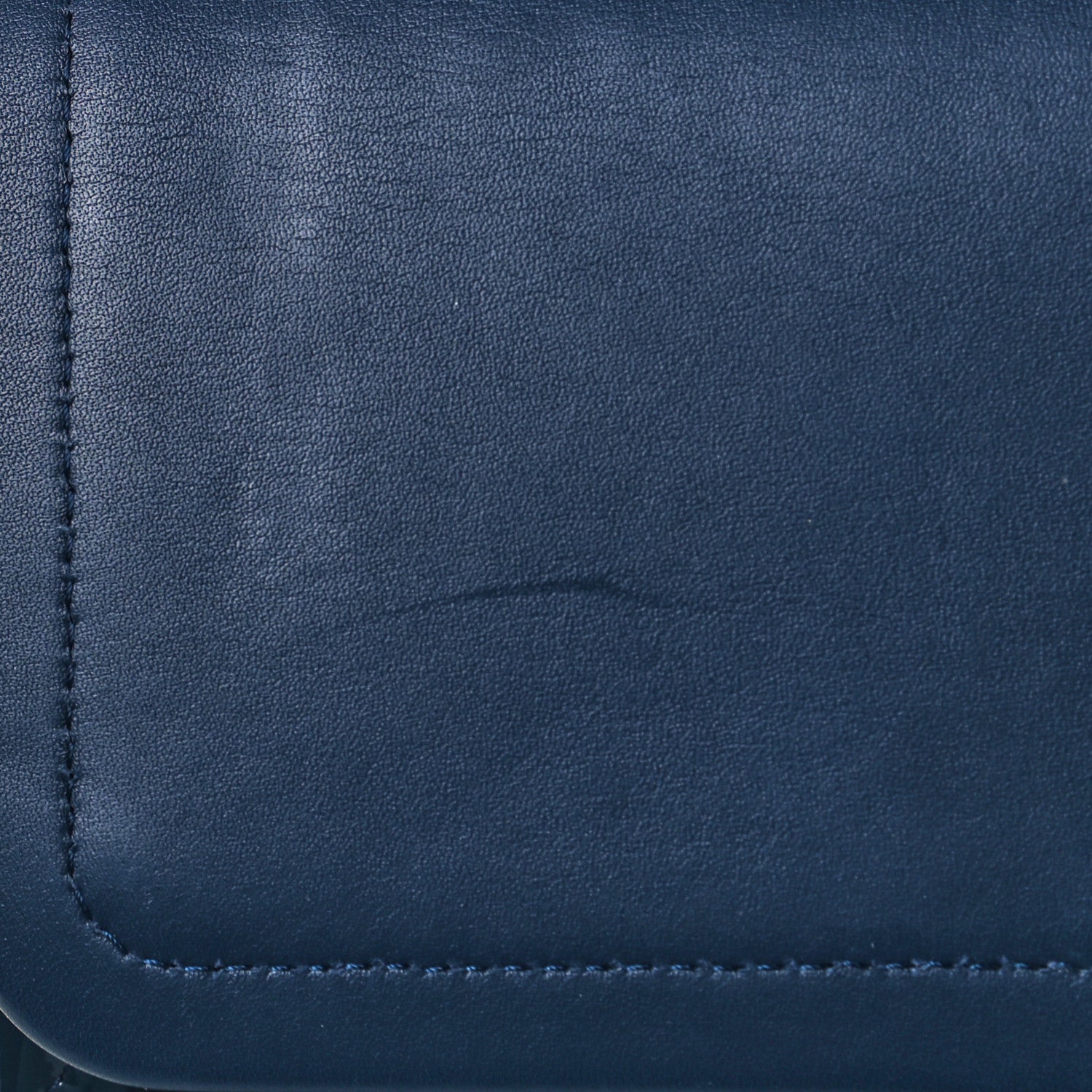 Chanel Patent Quilted Jumbo Double Flap Navy 10 of 12