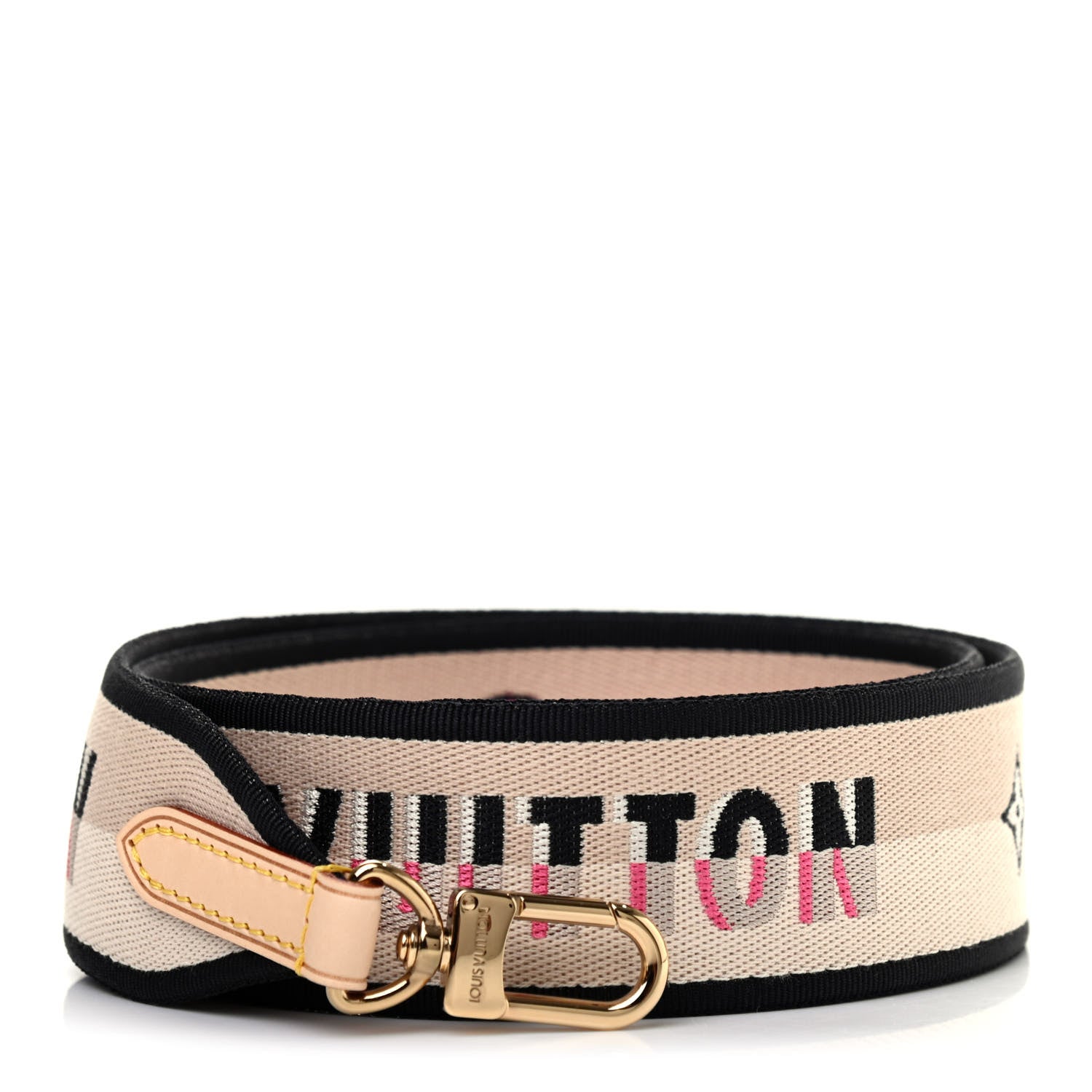 Louis Vuitton Jacquard Speedy Bandouliere 20 Shoulder Strap Black 1 of 4