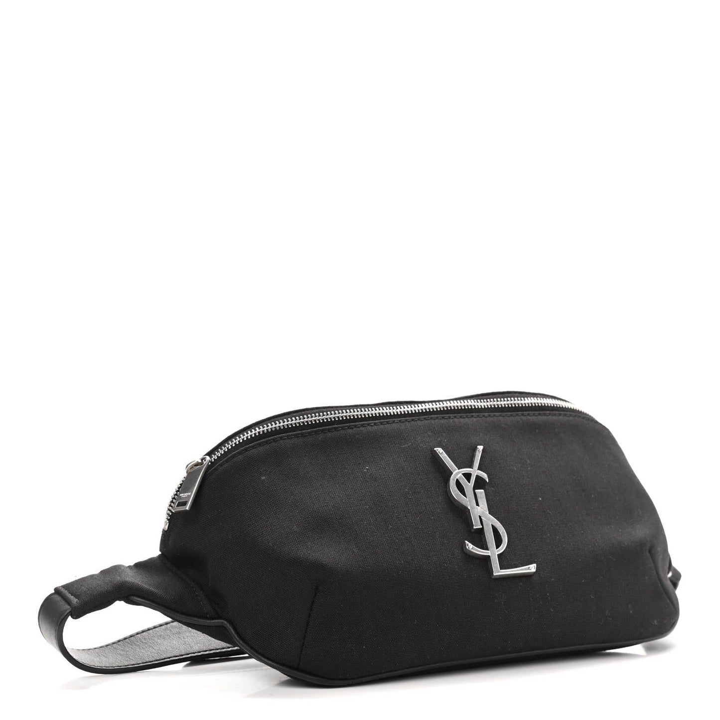 Canvas Monogram Belt Bag Black
