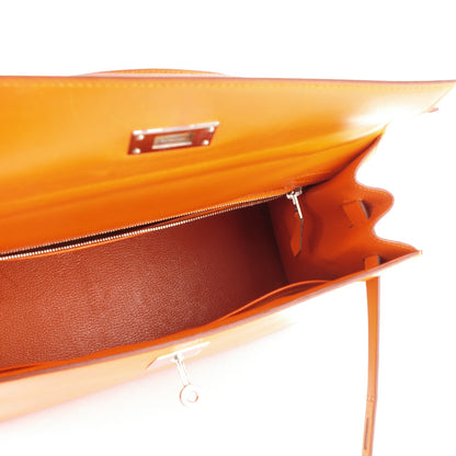 Hermes Box Kelly Sellier 32 Orange 7 of 28