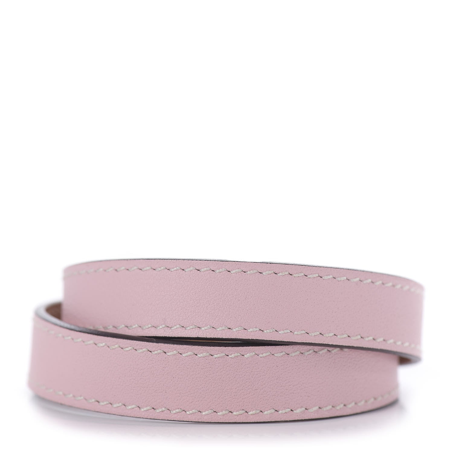 Hermes Swift Kelly Double Tour Bracelet T3 Rose Sakura 3 of 5