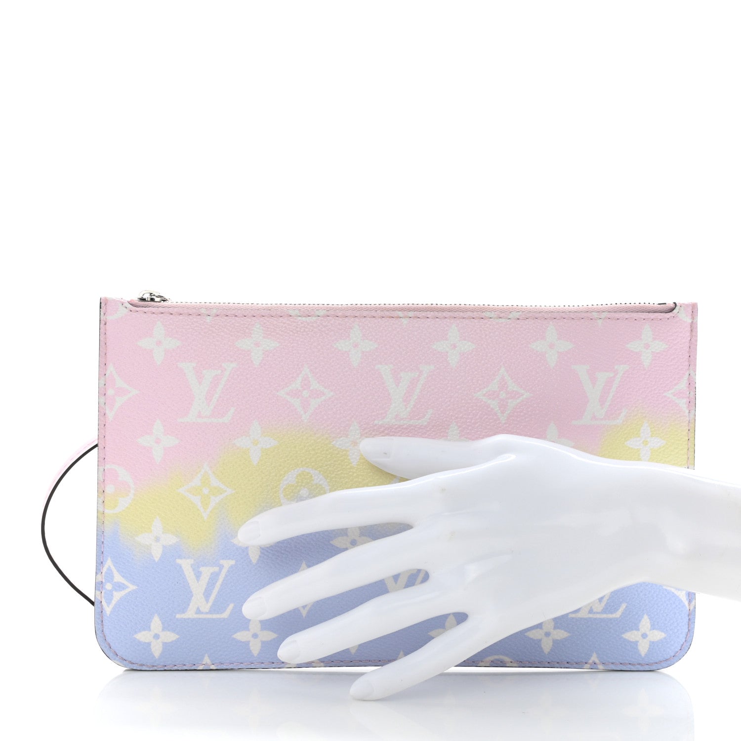 Louis Vuitton Monogram Escale Neverfull MM GM Pochette Pastel 2 of 9