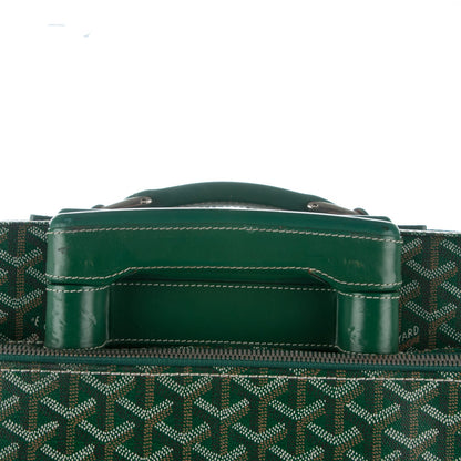 Goyard Goyardine Rolling Suitcase Trolley PM Green 6 of 10