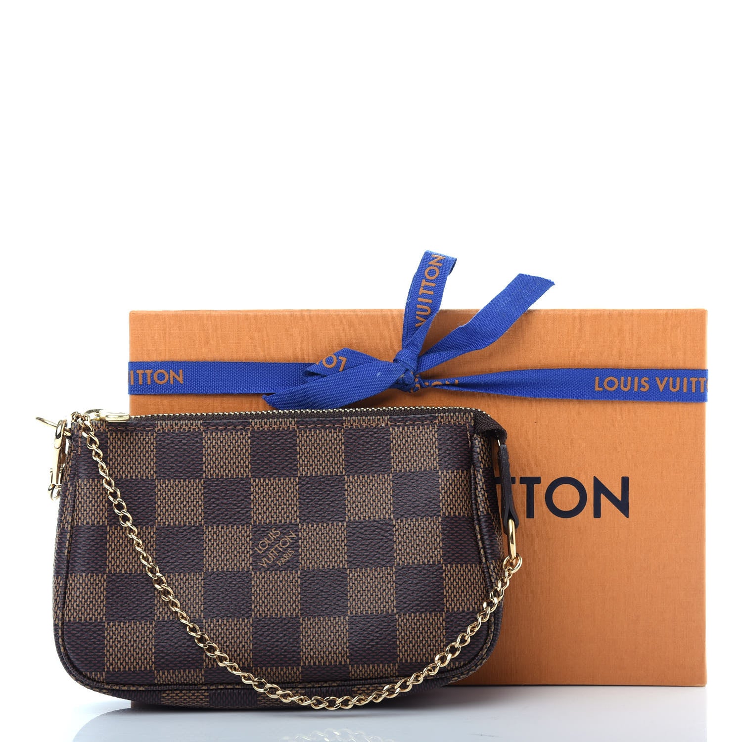 Louis Vuitton Damier Ebene Mini Pochette Accessories 8 of 8