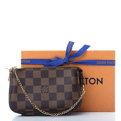 Louis Vuitton Damier Ebene Mini Pochette Accessories 8 of 8