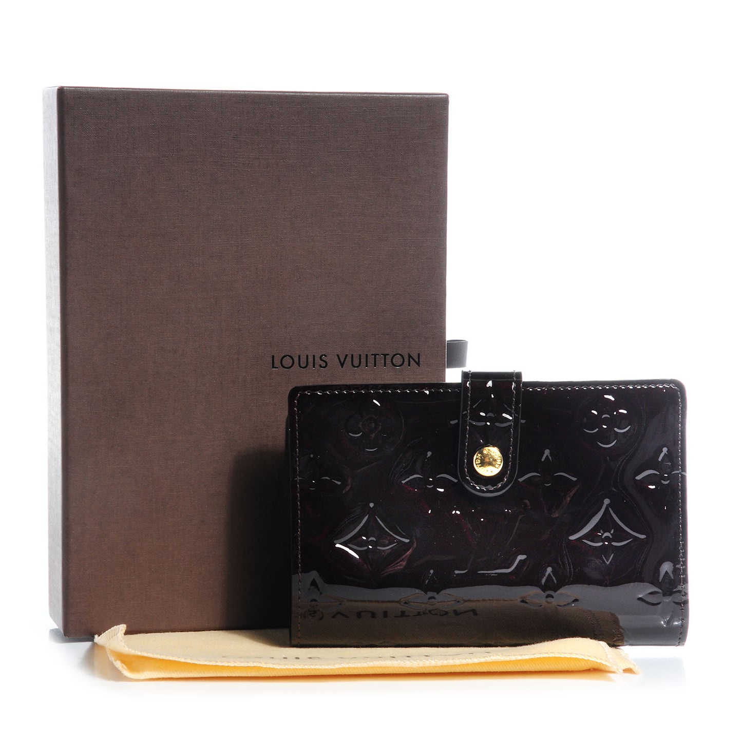 Vernis French Purse Wallet Amarante