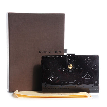 Louis Vuitton Vernis French Purse Wallet Amarante 8 of 8