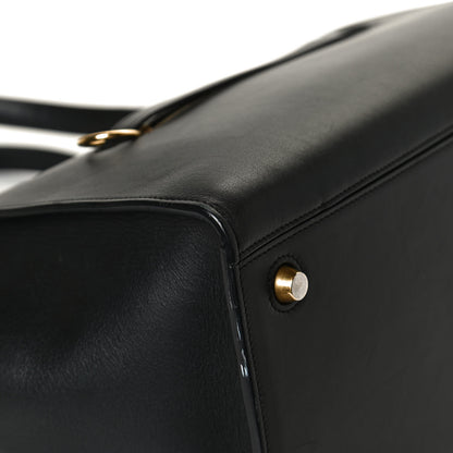Celine Bullhide Calfskin Medium Ring Bag Black 11 of 11