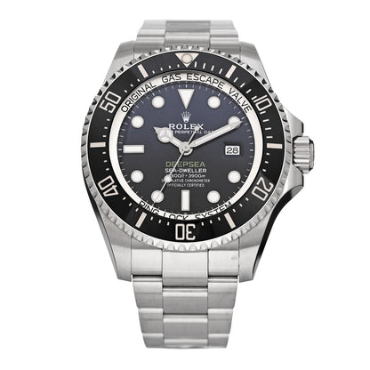 Rolex Stainless Steel 44mm Oyster Perpetual Date Sea-Dweller Deepsea James Cameron Watch Blue 126660 1 of 5