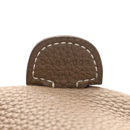 Hermes Taurillon Clemence Evelyne III PM Etoupe 7 of 11