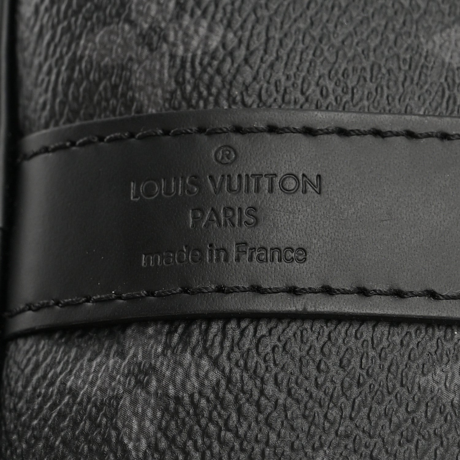 Louis Vuitton Monogram Eclipse Keepall Bandouliere 55 6 of 10