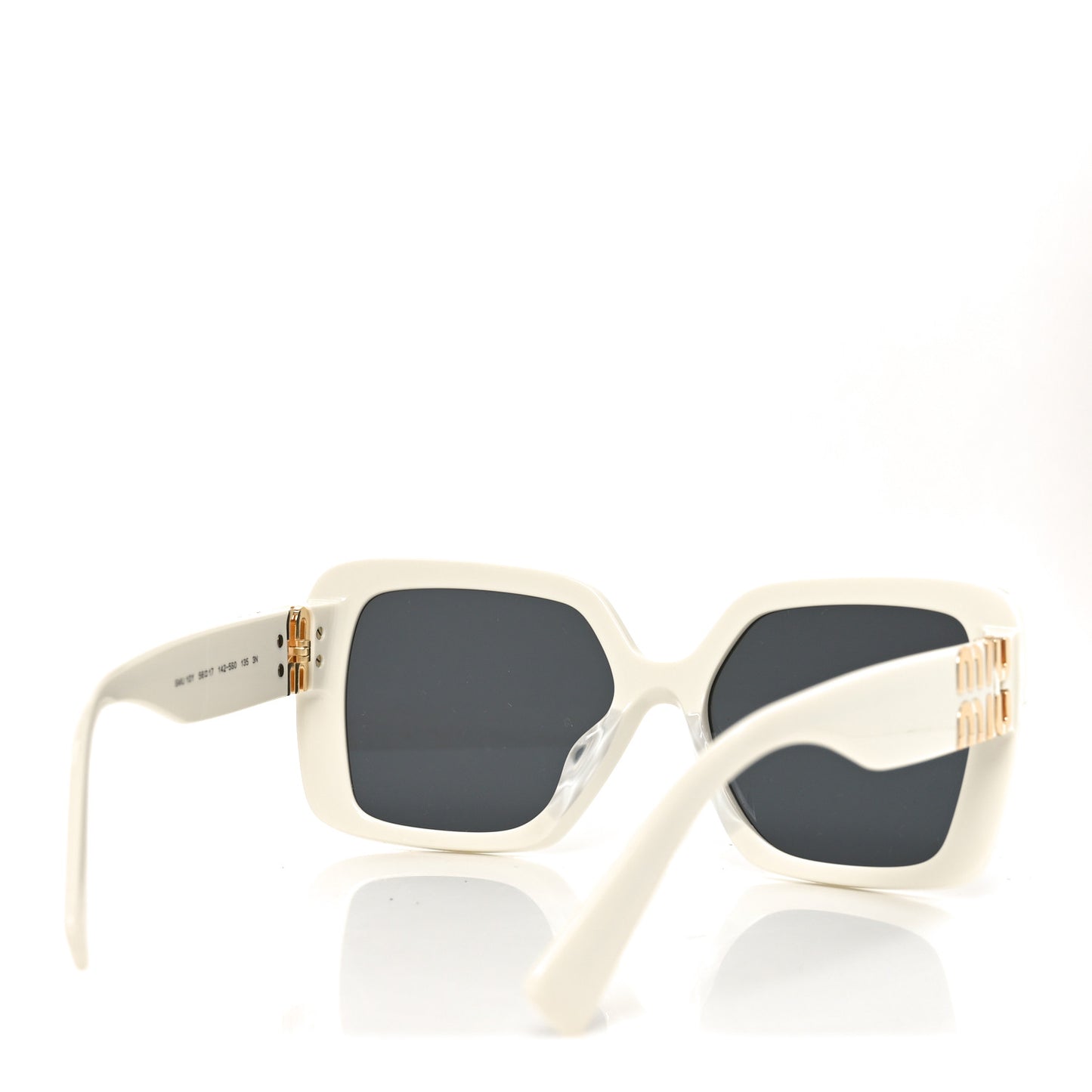 Acetate Sunglasses SMU 10Y White