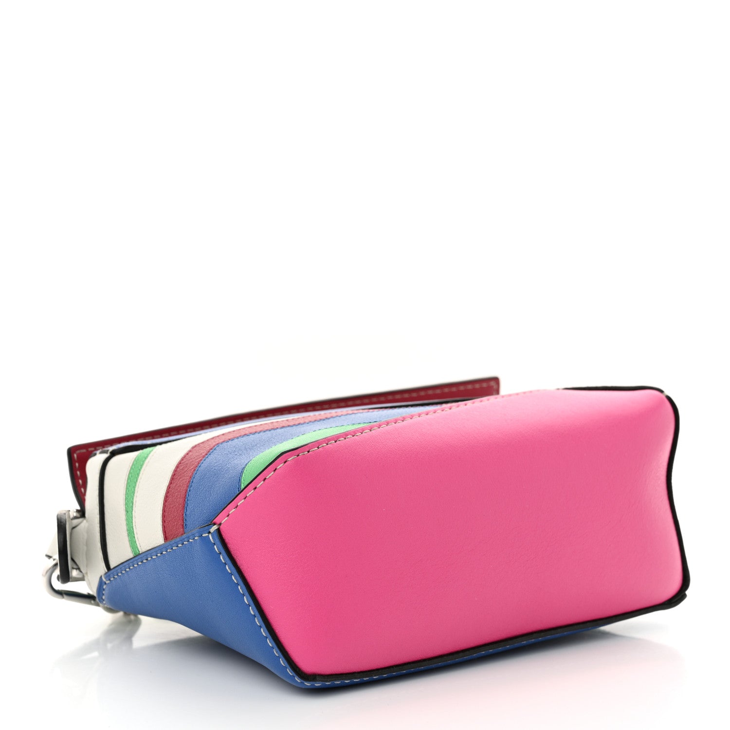 Loewe Calfskin Mini Puzzle Edge Bag Grey Multicolor 4 of 9