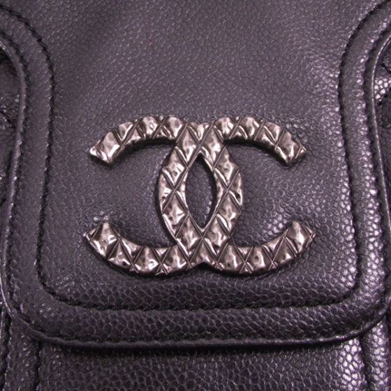 Lambskin Quilted CC Flap Shoulder Bag