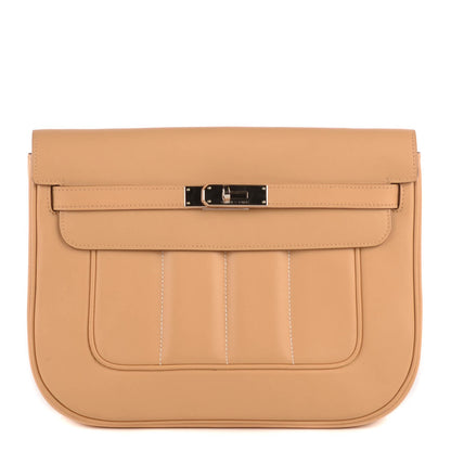 Hermes Veau Swift Sac Berline 28 Sable 1 of 18