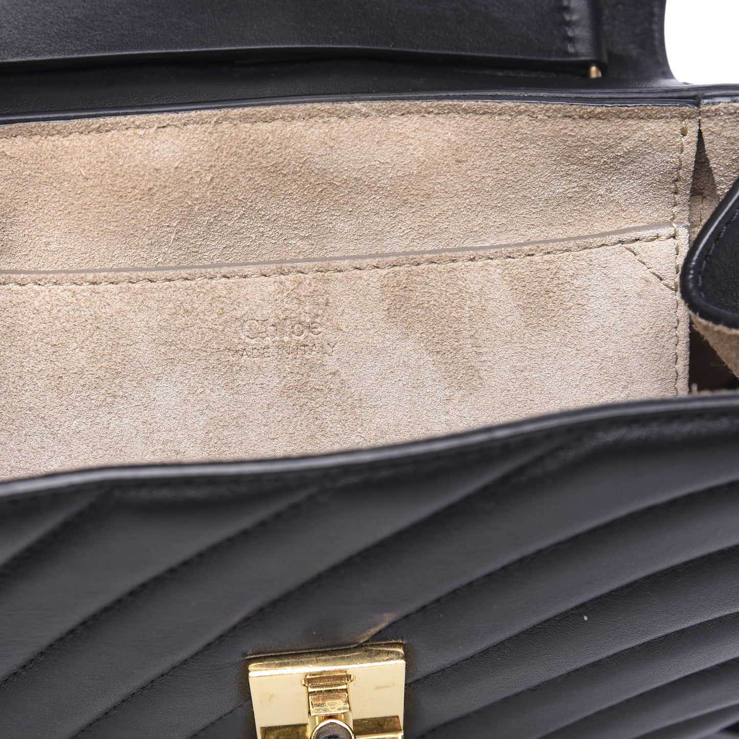 Calfskin Quilted Nano Drew Bijou Shoulder Bag Black
