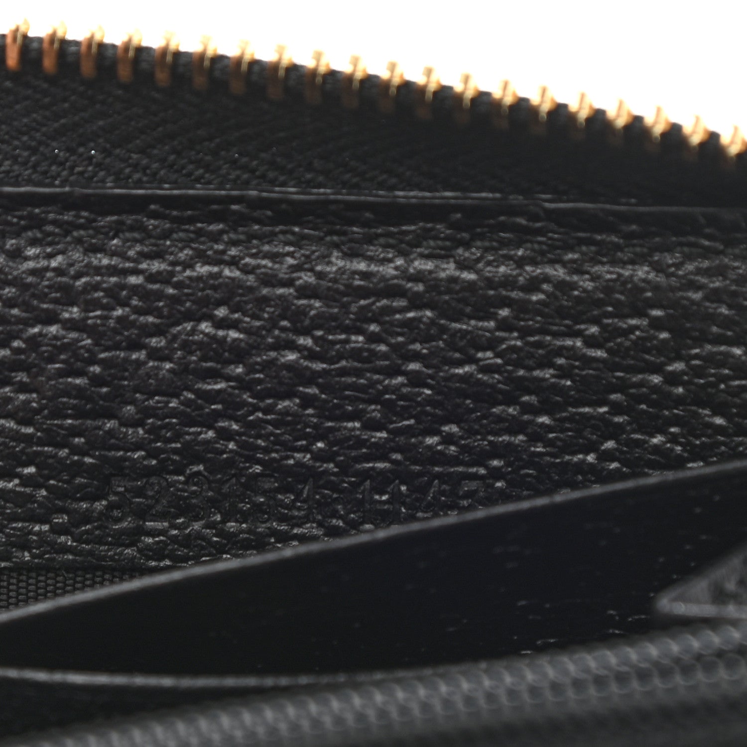 Gucci Calfskin Web Ophidia Zip Around Wallet Black 7 of 7