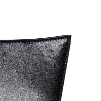 Balenciaga Shiny Calfskin Monochrome Crocodile Embossed Small Hourglass Top Handle Bag Black 13 of 19