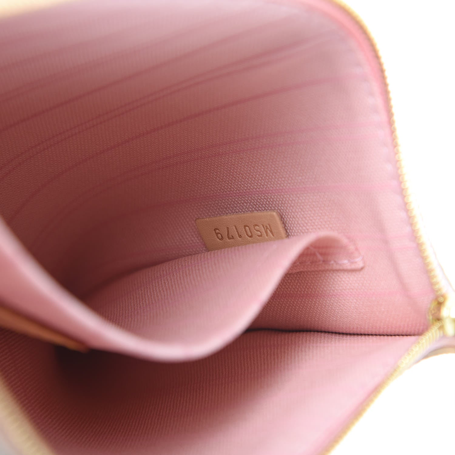 Louis Vuitton Damier Azur Neverfull MM GM Pochette Rose Ballerine 7 of 7
