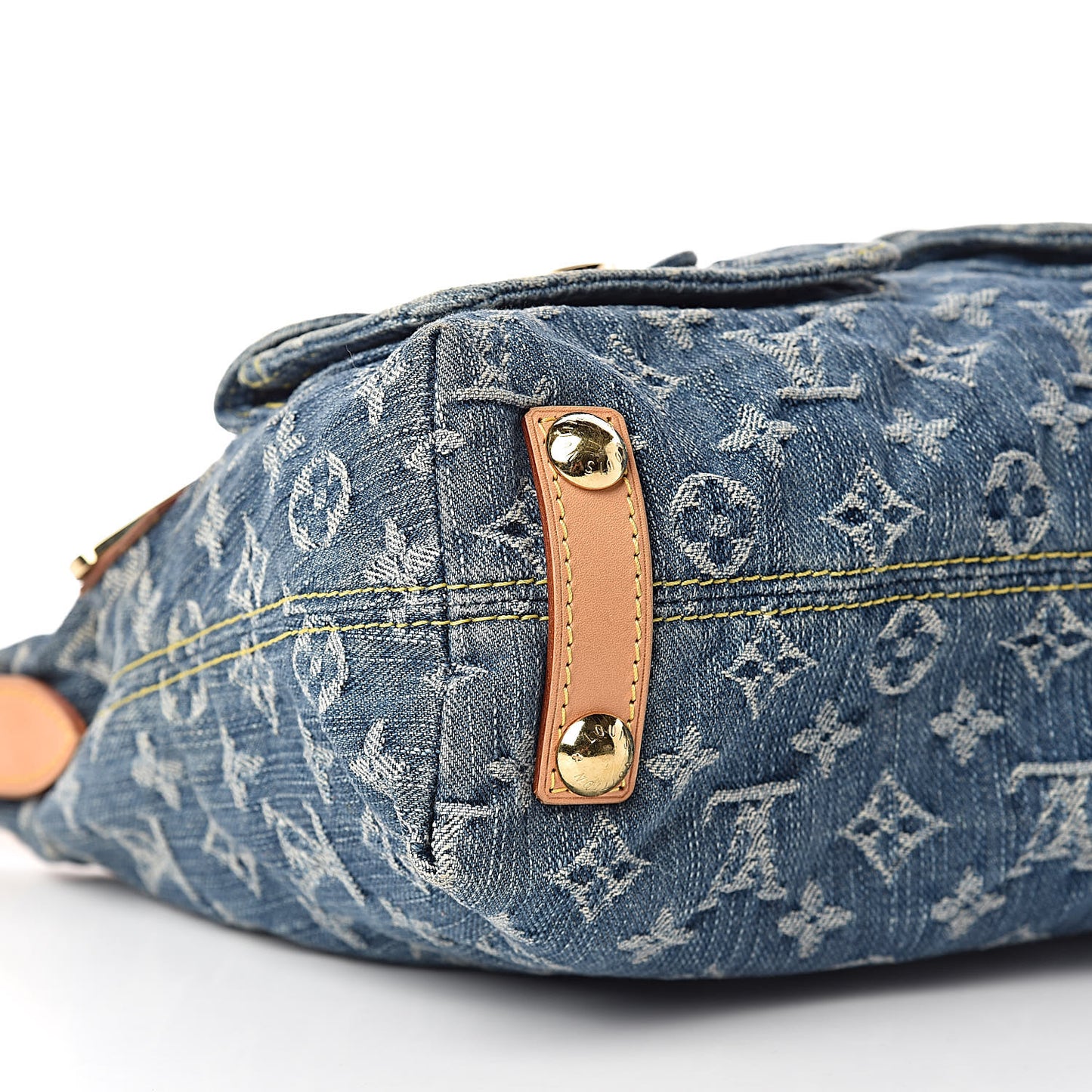 Monogram Denim Baggy PM Blue