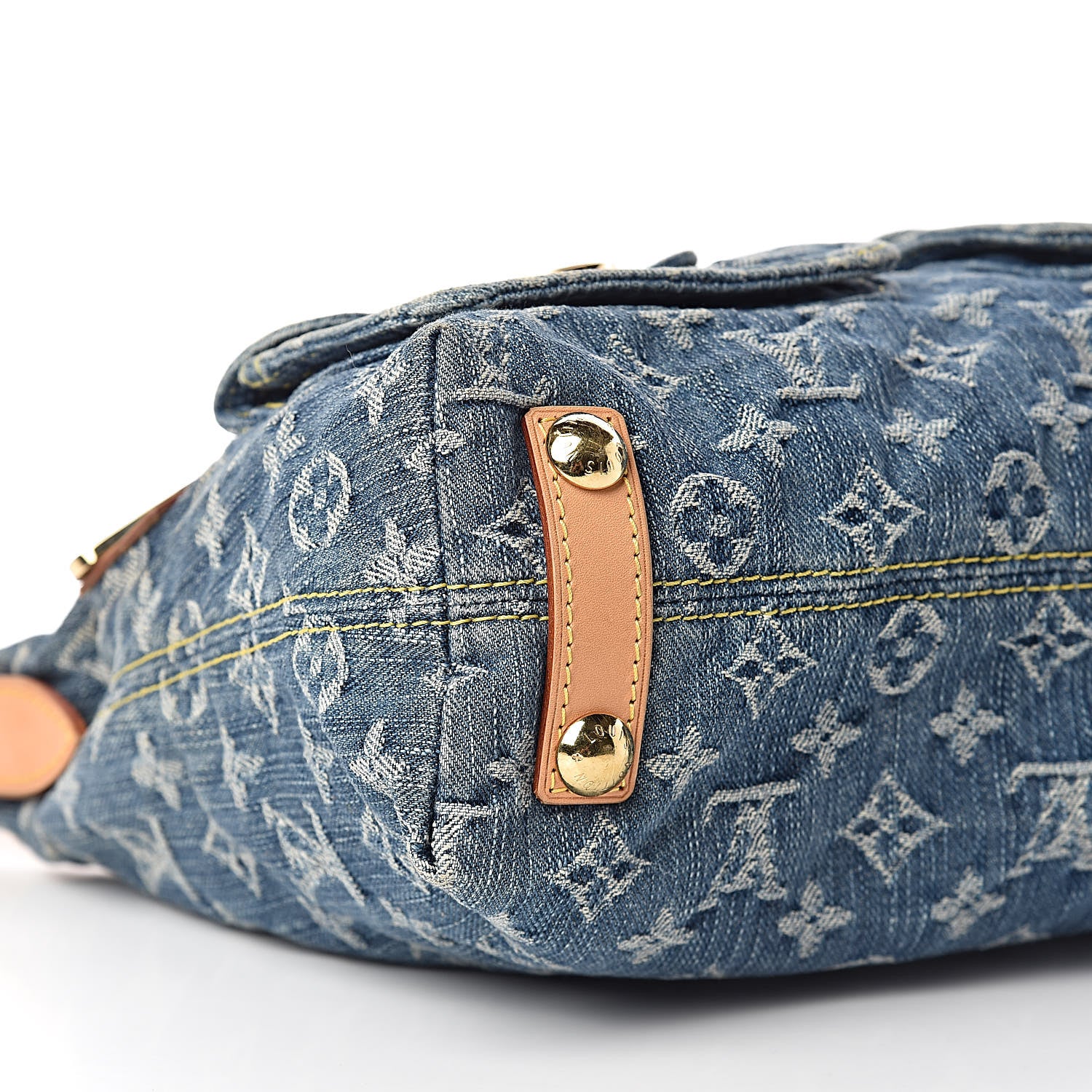 Louis Vuitton Monogram Denim Baggy PM Blue 7 of 14