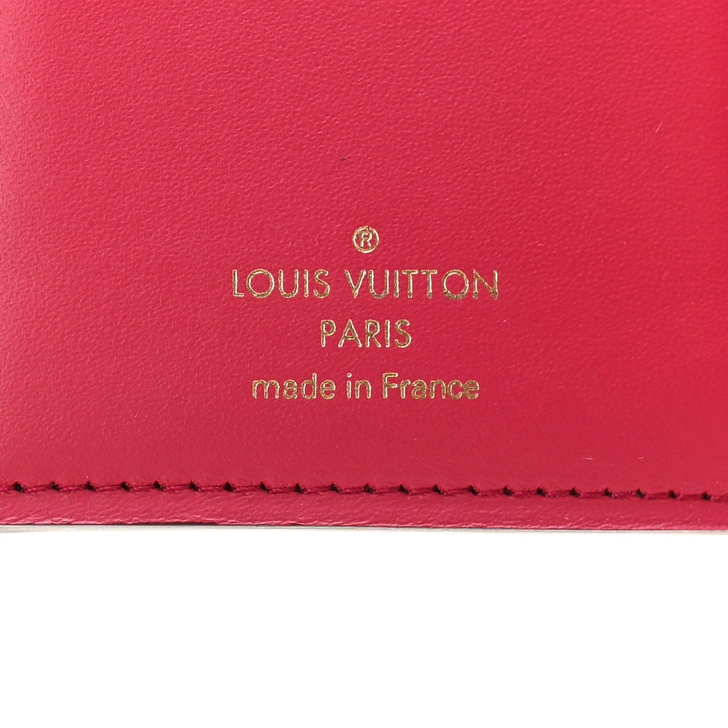 LOUIS VUITTON Taurillon Capucines Compact Wallet Black