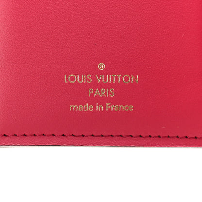 Louis Vuitton LOUIS VUITTON Taurillon Capucines Compact Wallet Black 6 of 7