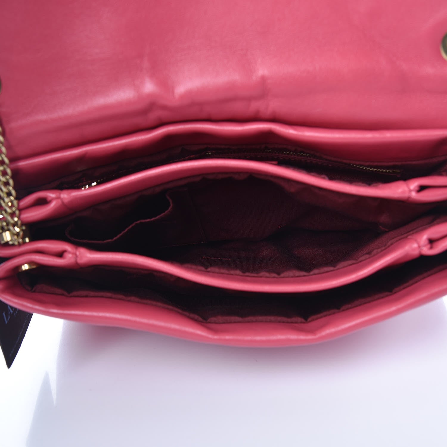 Lanvin Lambskin Quilted Medium Sugar Flap Shoulder Bag Pink 5 of 11