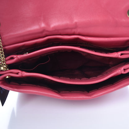 Lanvin Lambskin Quilted Medium Sugar Flap Shoulder Bag Pink 5 of 11
