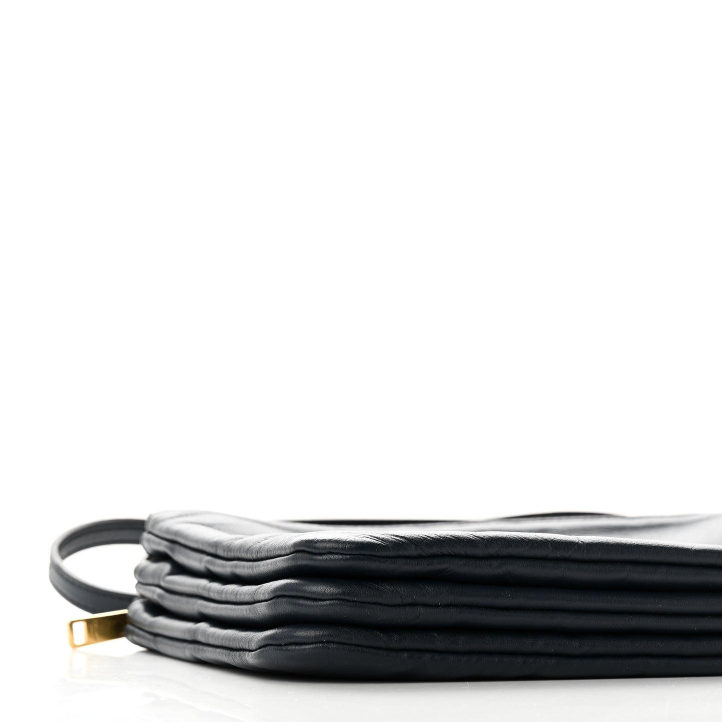 Lambskin Small Trio Crossbody Bag Black