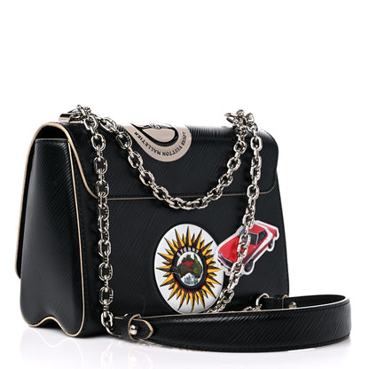 Louis Vuitton Epi World Tour Twist MM Black 4 of 12
