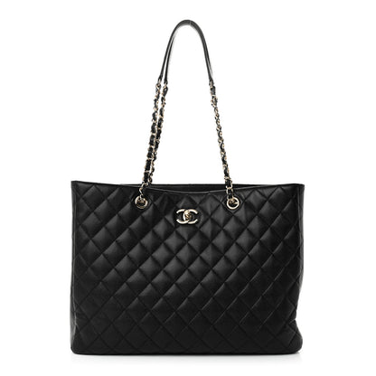Chanel Caviar Quilted Large Shopping Tote Black 1 of 11