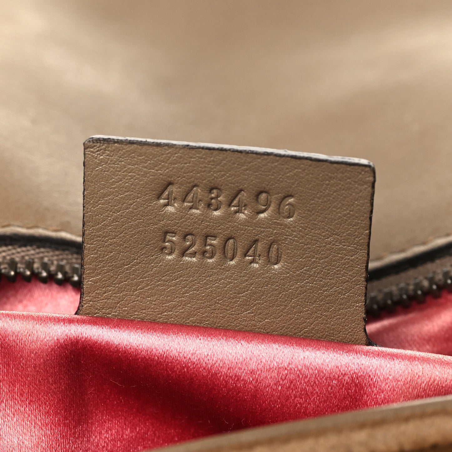 Velvet Matelasse Medium GG Marmont Shoulder Bag Taupe