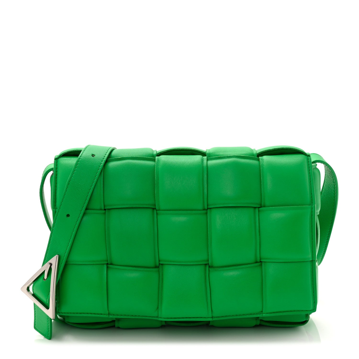Bottega Veneta Nappa Maxi Intreccio Padded Cassette Crossbody Bag Parakeet 1 of 11