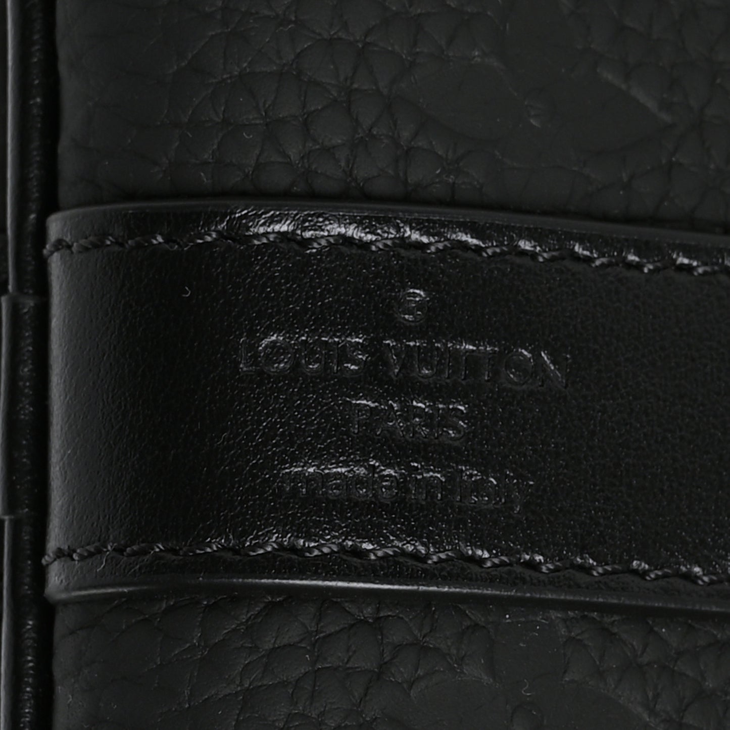 Taurillon Monogram Keepall Bandouliere 50 Black