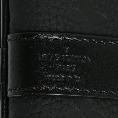 Louis Vuitton Taurillon Monogram Keepall Bandouliere 50 Black 5 of 5