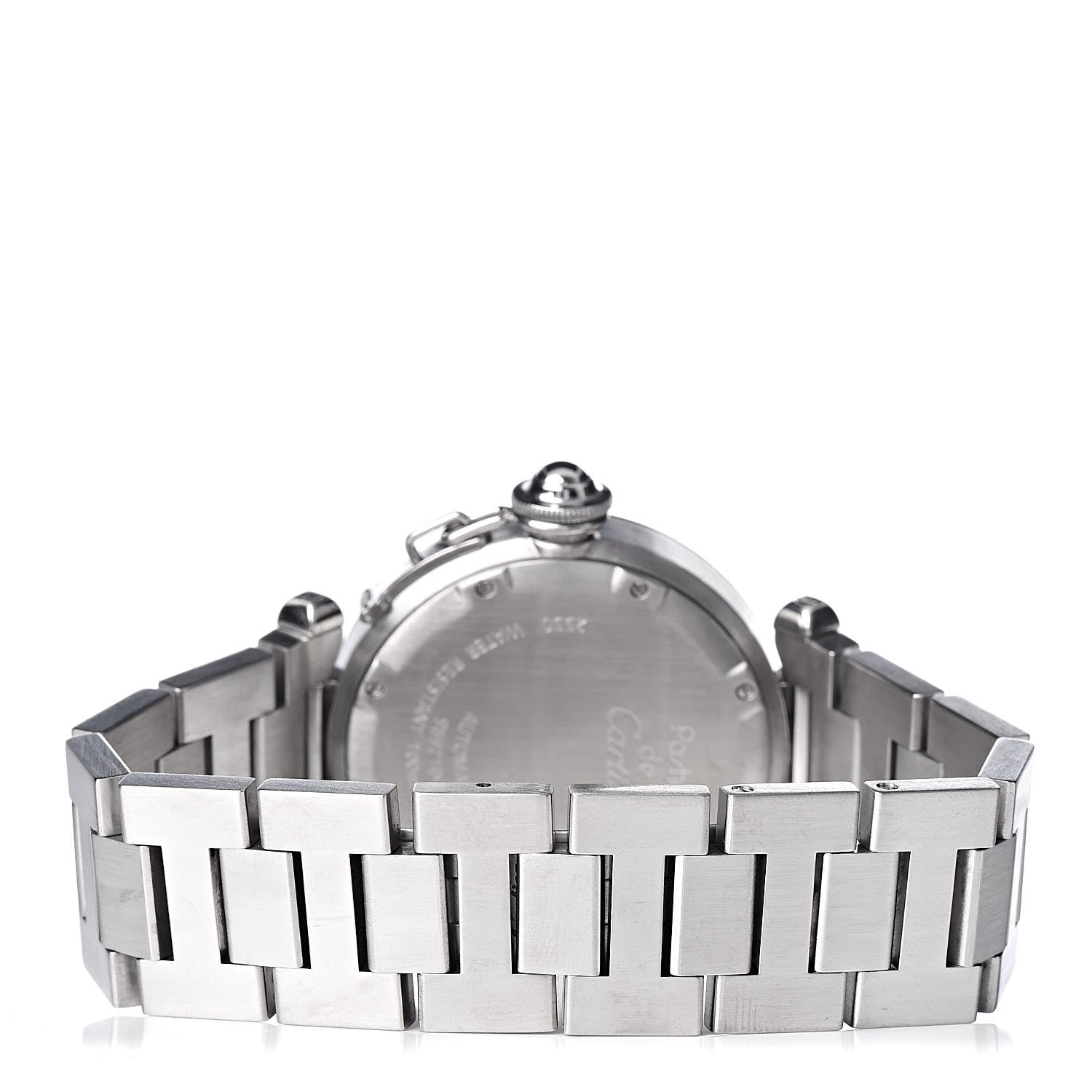 Cartier Stainless Steel 35mm Pasha C Big Date Automatic Watch Black 4 of 7