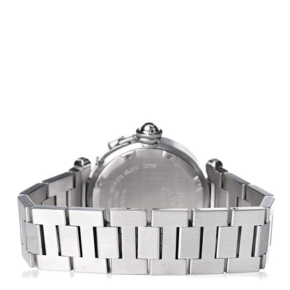 Cartier Stainless Steel 35mm Pasha C Big Date Automatic Watch Black 4 of 7