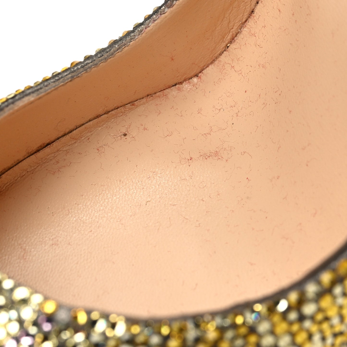 Suede Burma Strass Degrade So Kate 120 Pumps 40 Jaune