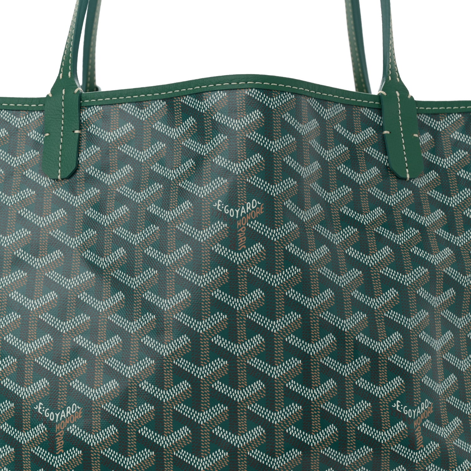 Goyard Goyardine Saint Louis GM Green 9 of 11